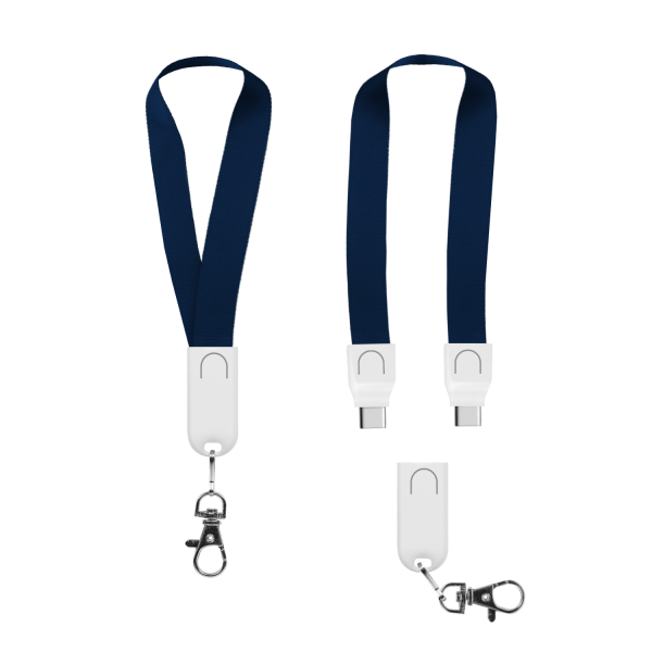 USB-C Lanyard & Badge Holder