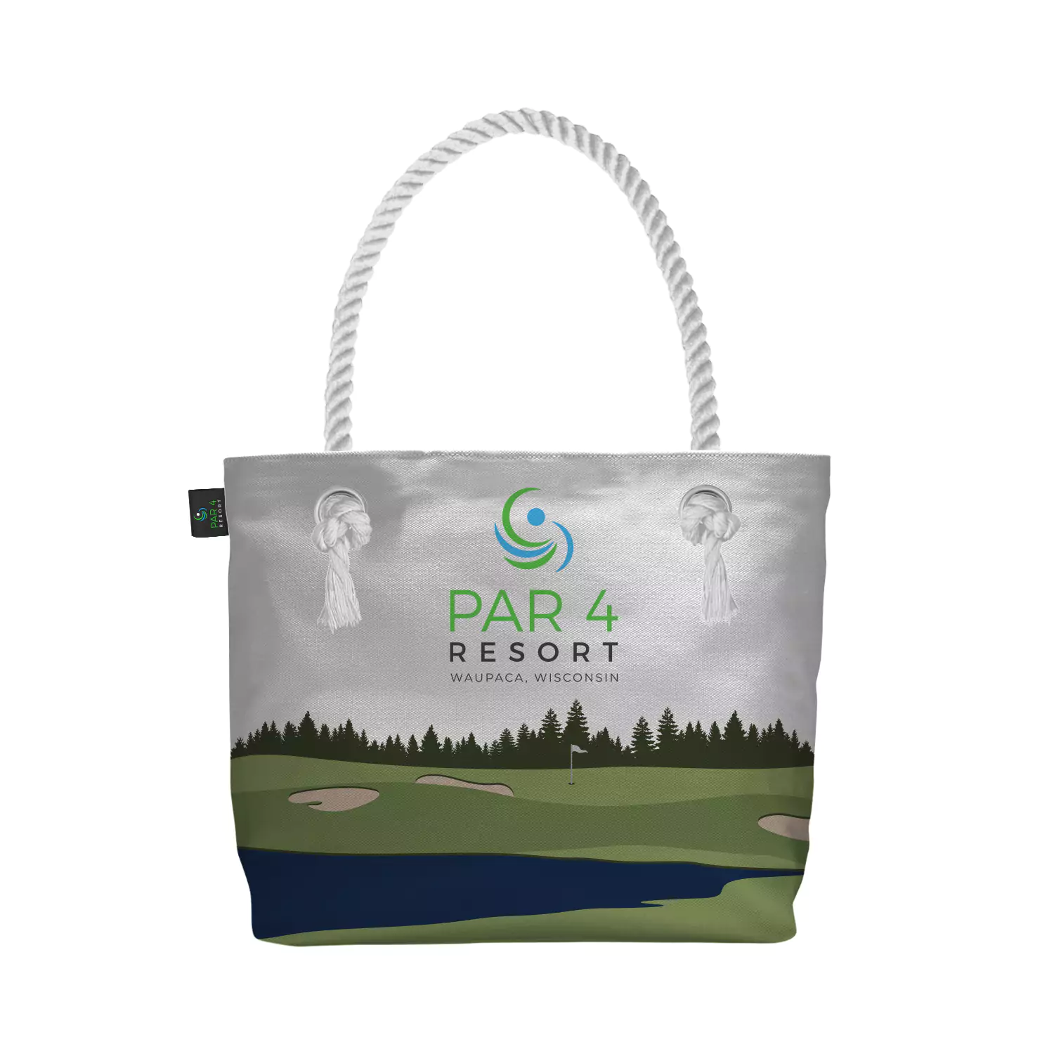 Nautical Tote branded