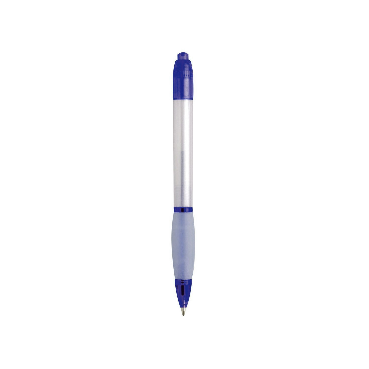 Grip Click Pen — Blue