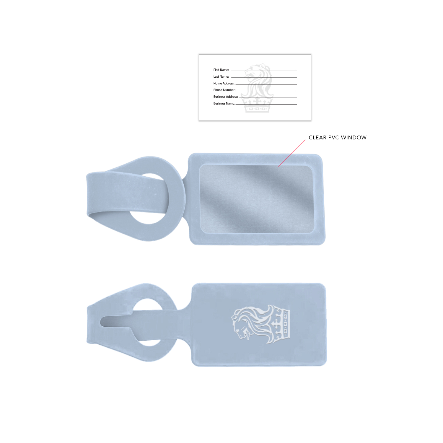 Silicone Luggage Tag