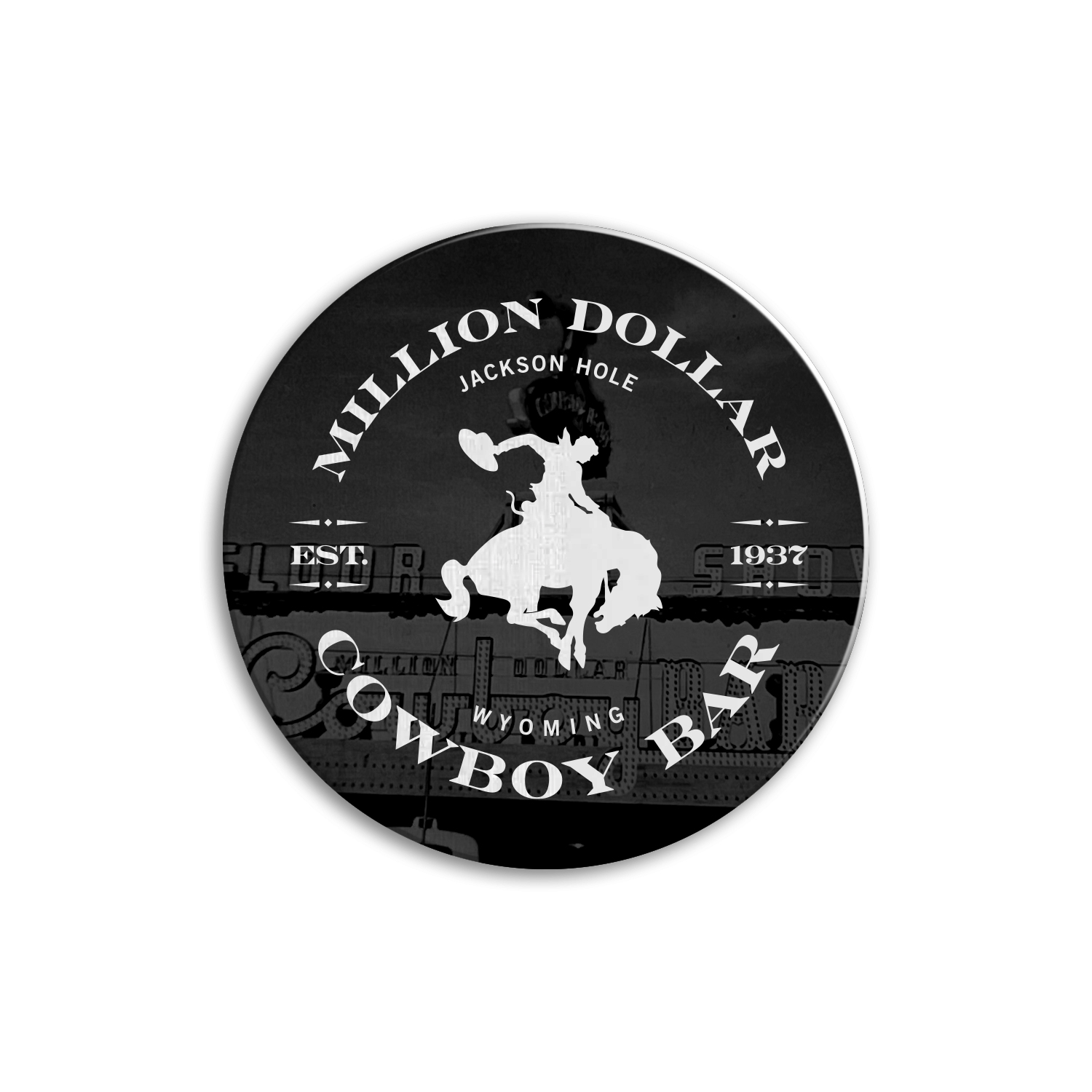 Round Coaster branded