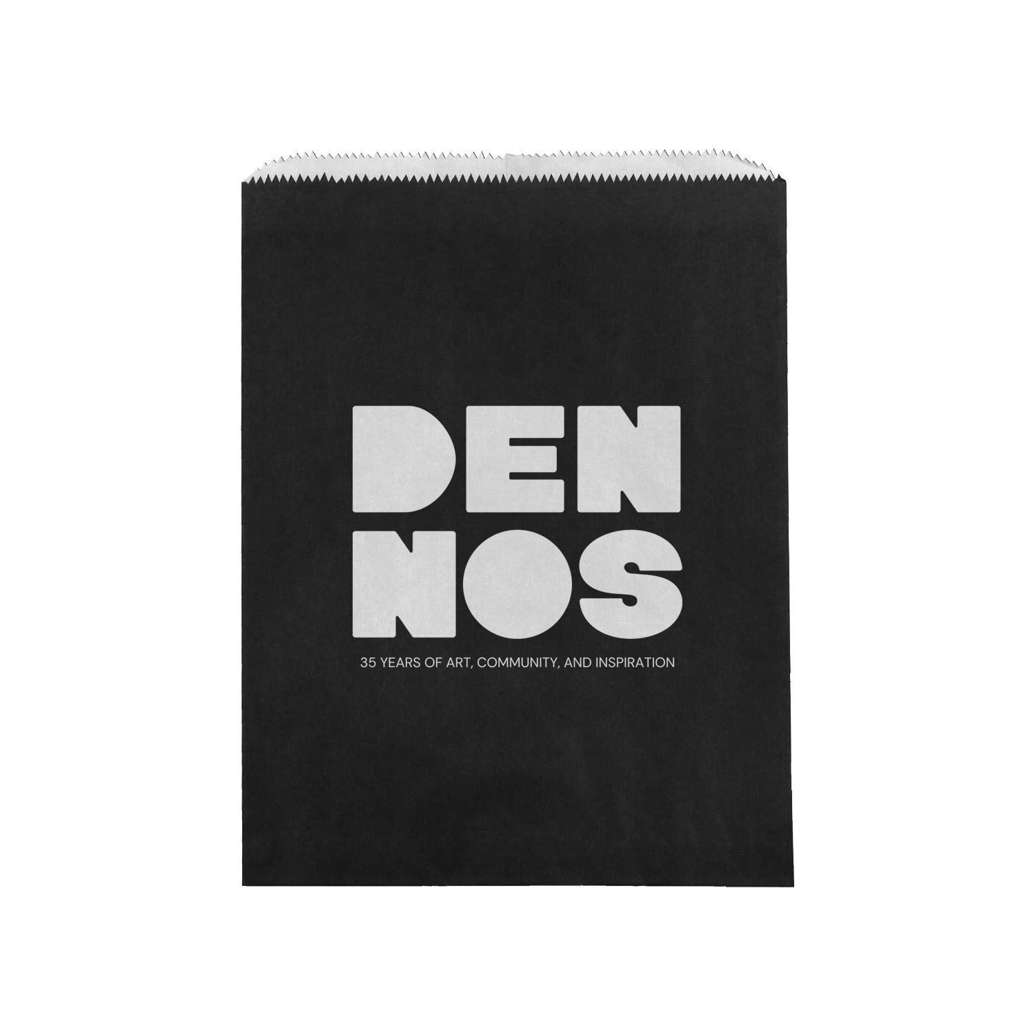 Paper Merchandise Bag branded
